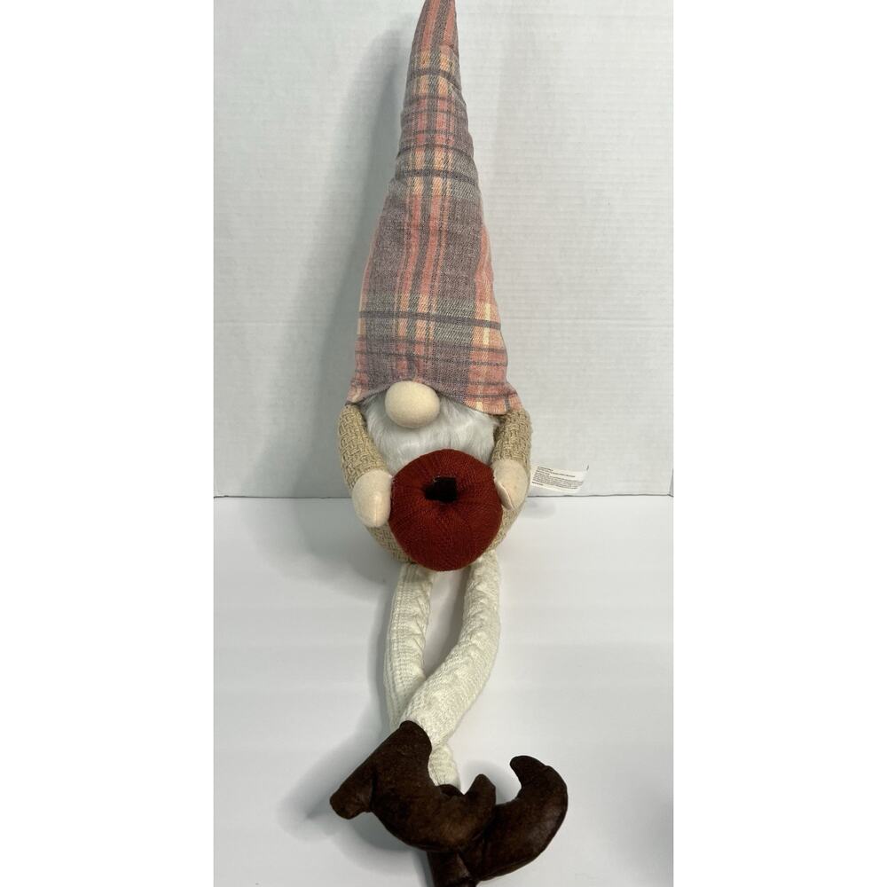 Fall Harvest Gnome With Pumpkin Decor 18” H